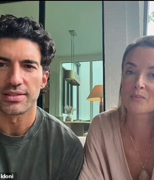 News Room : Justin Baldoni and wife Emily break two-year silence to slam Blake Lively and accuse her of causing them ‘pain’ with ‘untruthful’ claims: ‘There is so much more to say’ News Room Justin Baldoni and wife Emily break two year