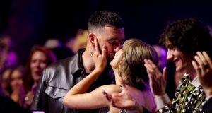 News Room : Travis Kelce’s heartwarming reaction to marrying Taylor Swift revealed: How NFL star let down his guard during Madison Square Garden ceremony
