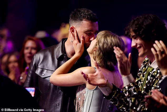 News Room : Travis Kelce’s heartwarming reaction to marrying Taylor Swift revealed: How NFL star let down his guard during Madison Square Garden ceremony